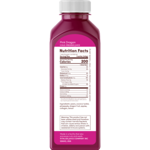 Pink Dragon Juice Nutrition